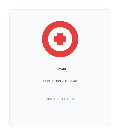 Pasta fluocaril biifluor 250 125ml