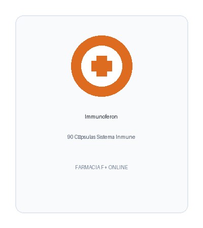 Immunoferon 90 cápsulas defensas