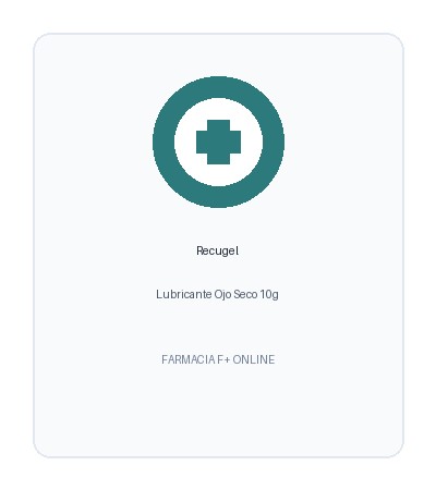 Recugel lubricante ojo seco 10g
